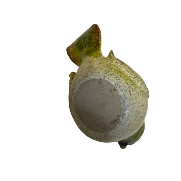 Handcrafted Ceramic Garden Bird Figurines Sma;; Statue  Pottery 1 1/2" x 5 12" - Picture 7 of 9